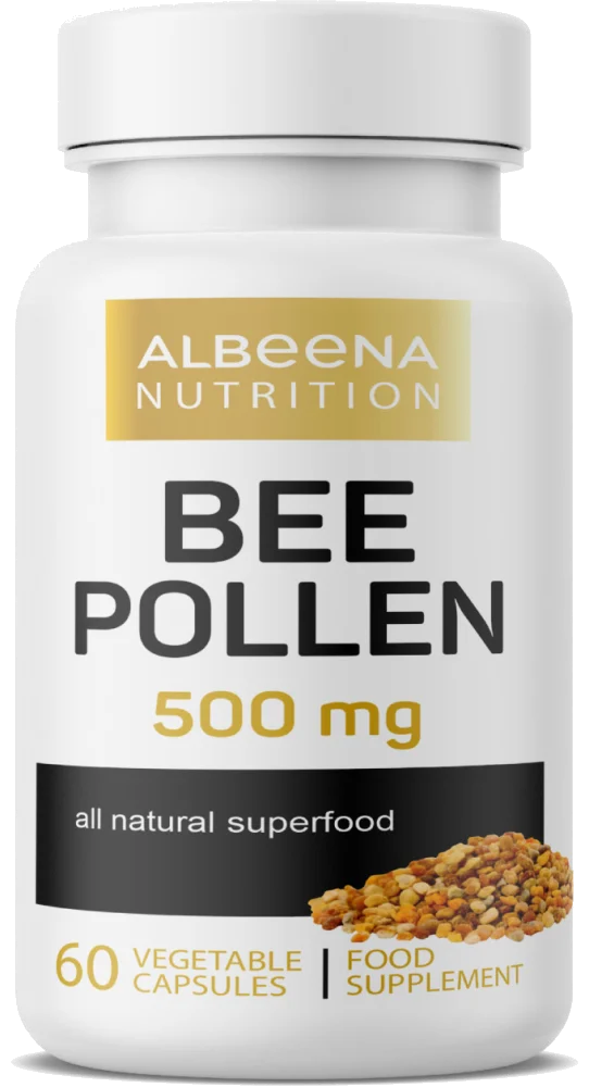 Včelí pyl 500 mg 60 kapslí