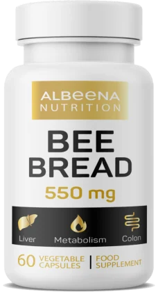 Včelí chléb, perga 550 mg 60 kapslí