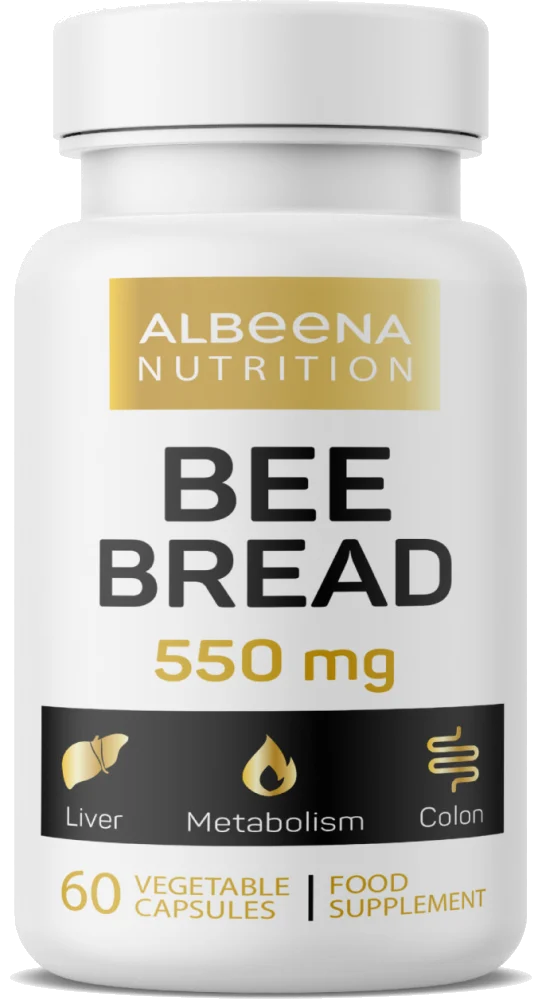 Včelí chléb, perga 550 mg 60 kapslí